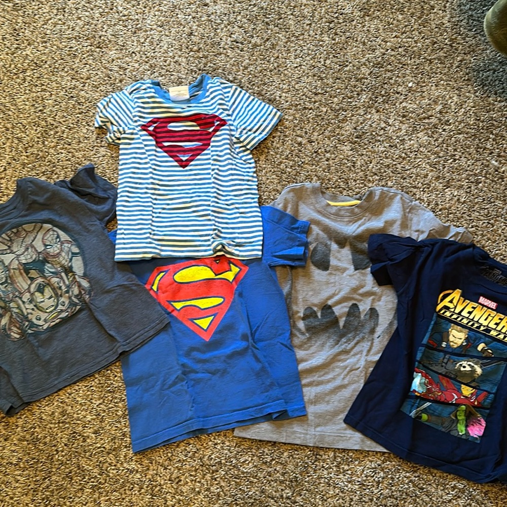 Superhero shirts